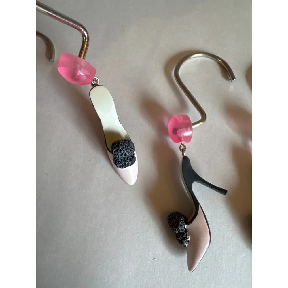 Vintage Girly Shower Curtain Hooks
